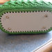 borsa estiva verde crochet