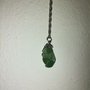 Collana con pendente di agata verde