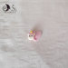 Bomboniere calamite unicorno medaglie cuore rosa piccolo personalizzabile