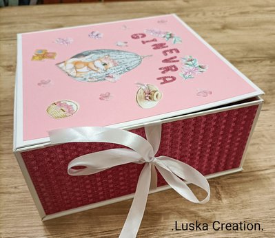 Progetto Scrapbooking: Album nascita bimba - Le Cappellaie Matte