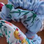 Scrunchies/ elastici in cotone fantasie miste per mamme e bambine