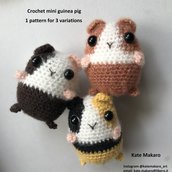 Pattern easy crochet mini guinea pig