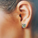 orecchini arcobaleno, orecchini piccoli a lobo, orecchini con perline, orecchini quadrati, orecchini leggeri, euphoria orecchini