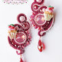 Orecchini “Yummy Cupcakes - Cherry”