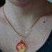 Collana con pendente segno ariete