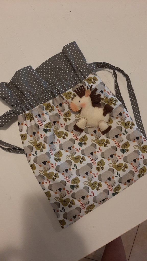 Sacca Porta Merenda Bambini Per L asilo E La Scuola Di Fiabe 