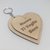 portachiavi legno cuore incisione personalizzata san valentino handmade laser festa del papà