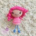 Amigurumi Fatina fuchsia