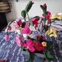 Pianta gladiolo/orchidea uncinetto 