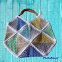 Borsa mare granny multicolore