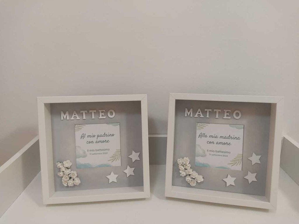 Bomboniera Battesimo Padrino Madrina Regalo Battesimo Per - UK