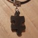 Collana maschile pezzo di puzzle