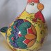 Gallina in ceramica