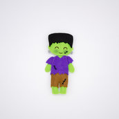 Frankenstein bambolina, 12 cm x 6 cm