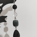 Orecchino Onice Nera Pendente In Oro | Eredi Jovon Venezia - Foto 9