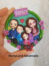 Magnete personalizzato famiglia 