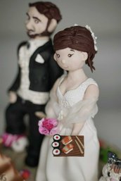 Sposi, statuette, riproduzione 
