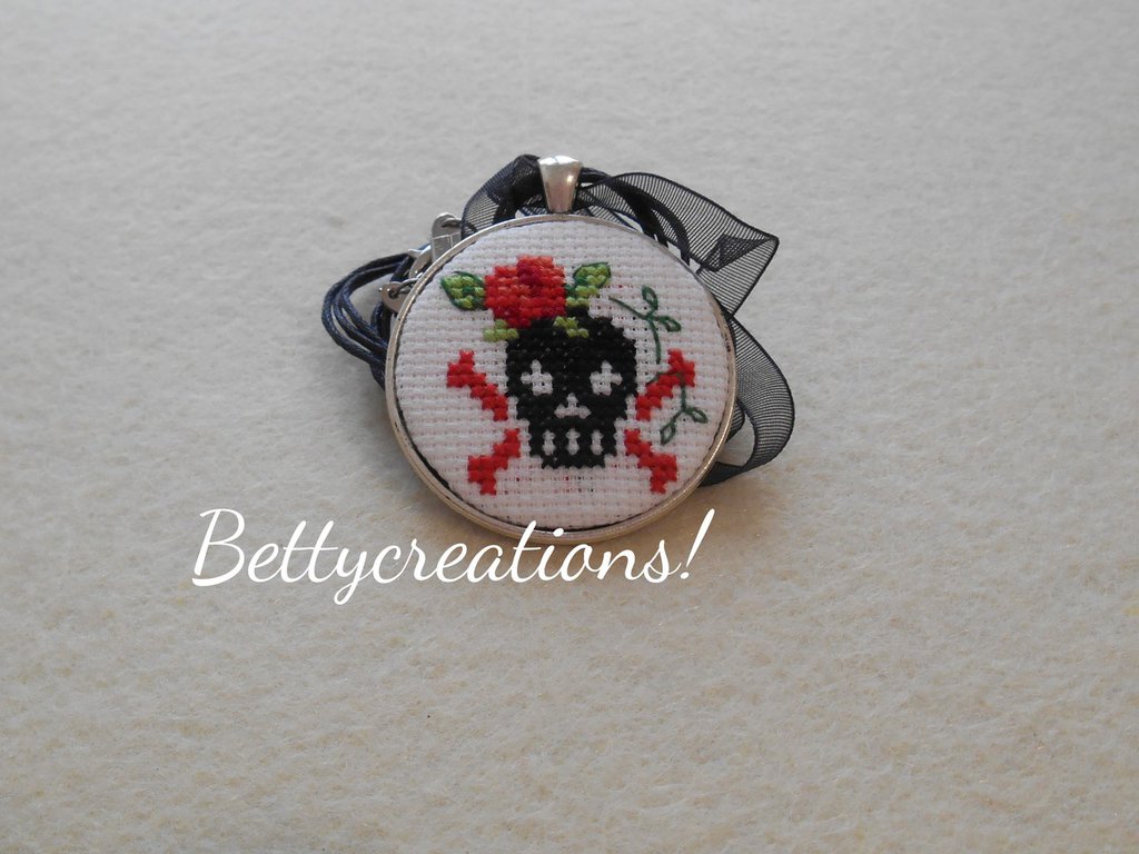 Collana Con Catena A Maglie Gotiche Con Punte, 6 Mm, Acciaio - Foto 5