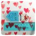 Stampo silicone busta con cuori, stampo battesimo, stampo matrimonio, stampo san valentino, stampo originale artigianale Artitú