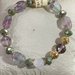 Bracciale elastico Fantasia in Fluorite