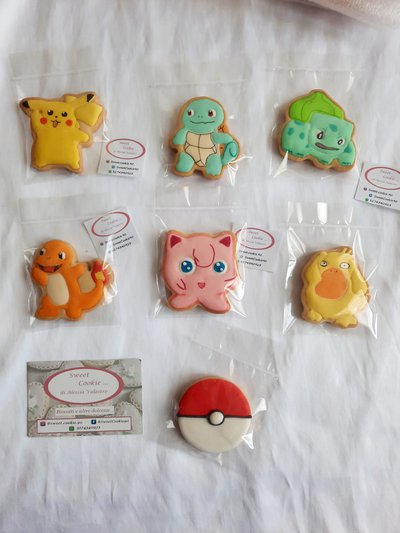 biscotti pokemon per festa compleanno festa a tema - Cake design