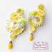 Orecchini “Yummy Cupcakes - Lemon”