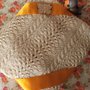 Copertina per Neonato in lana, lavorata a maglia e uncinetto - Morbida e Calda 