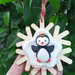 Pinguino angelo sulla neve decorazione fimo addobbi natalizi regalo artigianato 