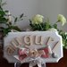 TARGA FUORI PORTA AUGURI IN STILE SHABBY