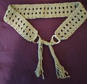 Cintura cotone crochet