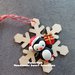Pinguino fimo pacco regalo decorazione natalizia albero addobbi regalo natale 
