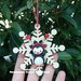 Pinguino fimo stelline decorazione natalizia albero addobbi regalo natale 