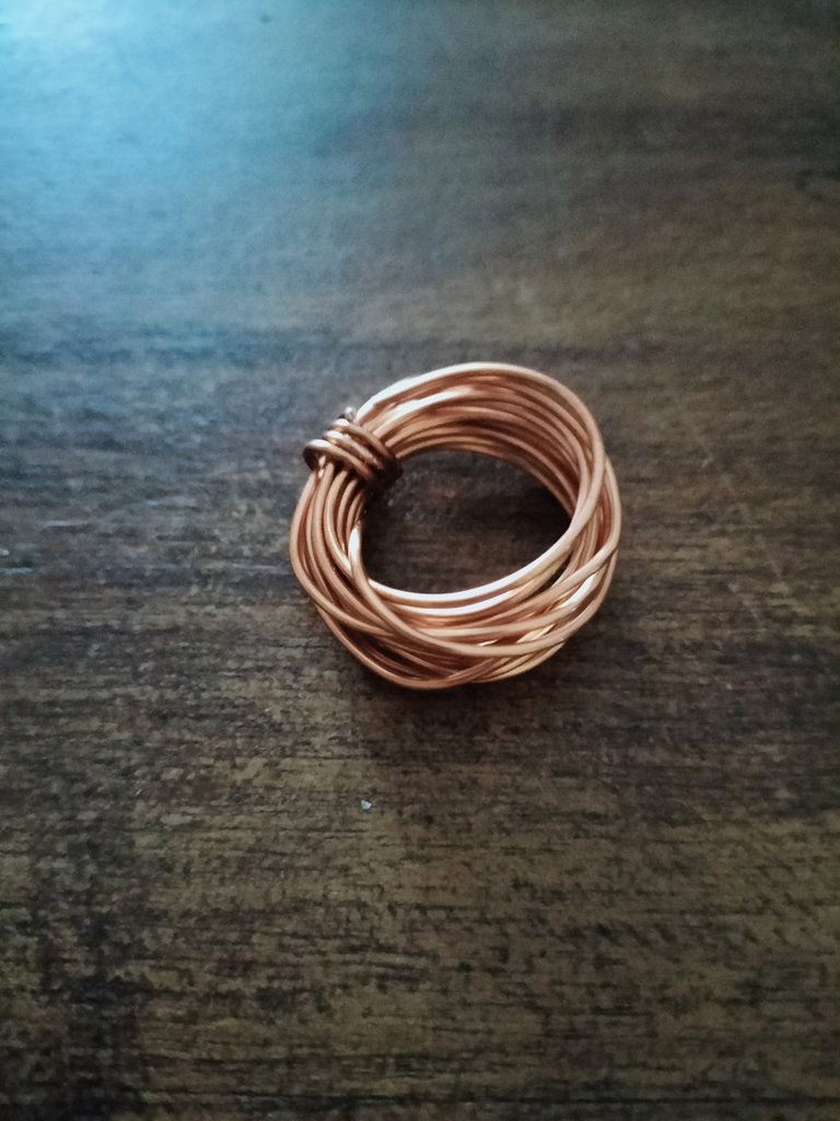 Anello fatto a mano n flo d rame naturale non regolable | Handmade Anello fatto a mano n flo d rame naturale non regolable | Handmade