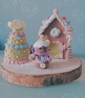 Gingerbread house all'uncinetto