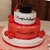 TORTA SCENOGRAFICA LAUREA CON ROSE