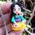 Collana Mulan con ciondolo in fimo