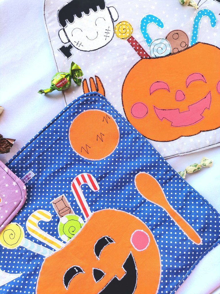 Tovagliette Americane Quadri Viola E Bianche - Set Da 6 In PVC Lavabile - Perfette Per Pasqua E Uso Quotidiano