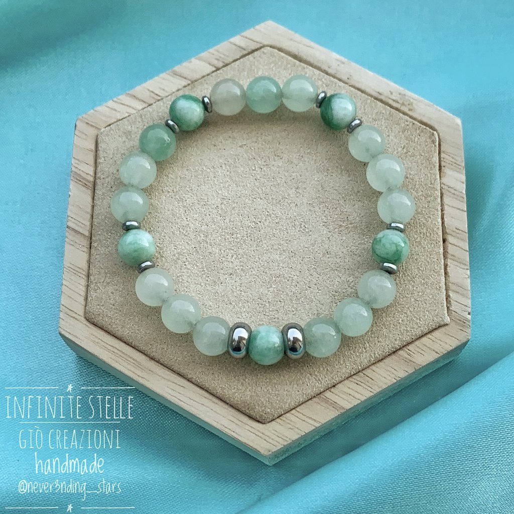 Bracciale in argento sterling con ametista fatto a mano, gioielli boho multicatena - Italia