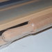 Chitarra tagliapasta grande in legno con mattarello. Misure cm 43 x 22