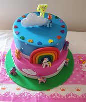 Torta scenografica my little pony 