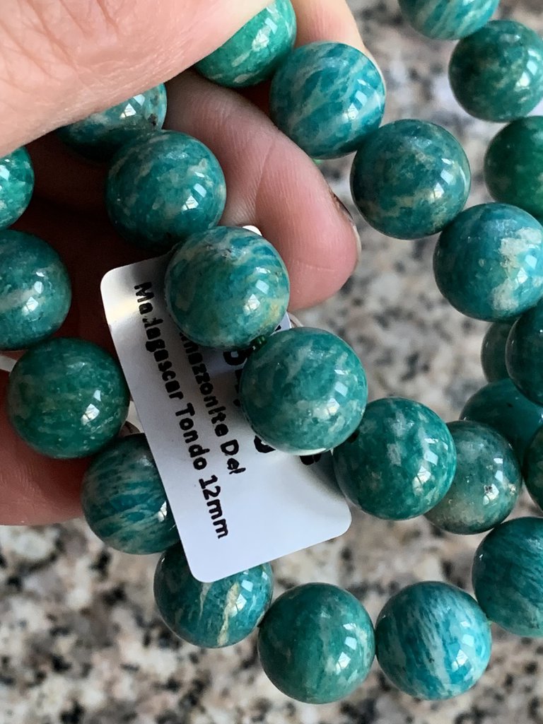 Orecchini Pendenti In Amazzonite Naturale Turchese E Argento 925 - Gioielli Ipoallergenici Di Qualità A - Lunghezza 3,5 Cm - Regalo In Scatola