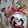 Pallina Natale personalIzzata con topolino.