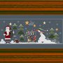 Joy To The World Christmas -Cross Stitch by Miu Miu- PDF Pattern