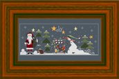 Joy To The World Christmas -Cross Stitch by Miu Miu- PDF Pattern