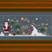 Joy To The World Christmas -Cross Stitch by Miu Miu- PDF Pattern