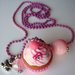 collana cupcake kawaii rosa