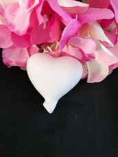 Palloncino cuore in gesso ceramico profumato 