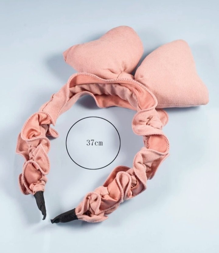 Cerchietto Bambina Fiocco Rosa Cipria 🎀 - Bambini - Abbigliamento ... | Su MissHobby - Foto 9