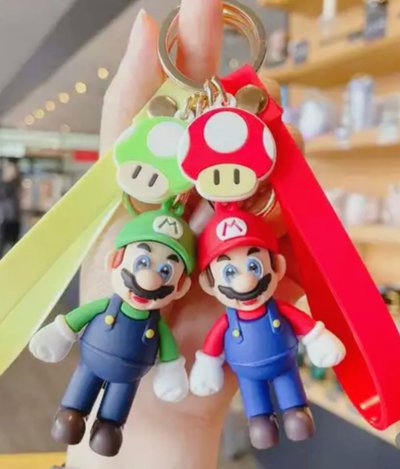 Portachiavi gadget personalizzati Super Mario regalino compleanno festa