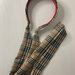 Cerchietto "Ribbon" tartan Beige